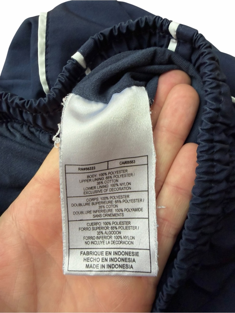 Vintage Nike 2000s Y2K Men’s XL Polyester Windbreaker Training Track Sweatpants - Picture 8 of 8